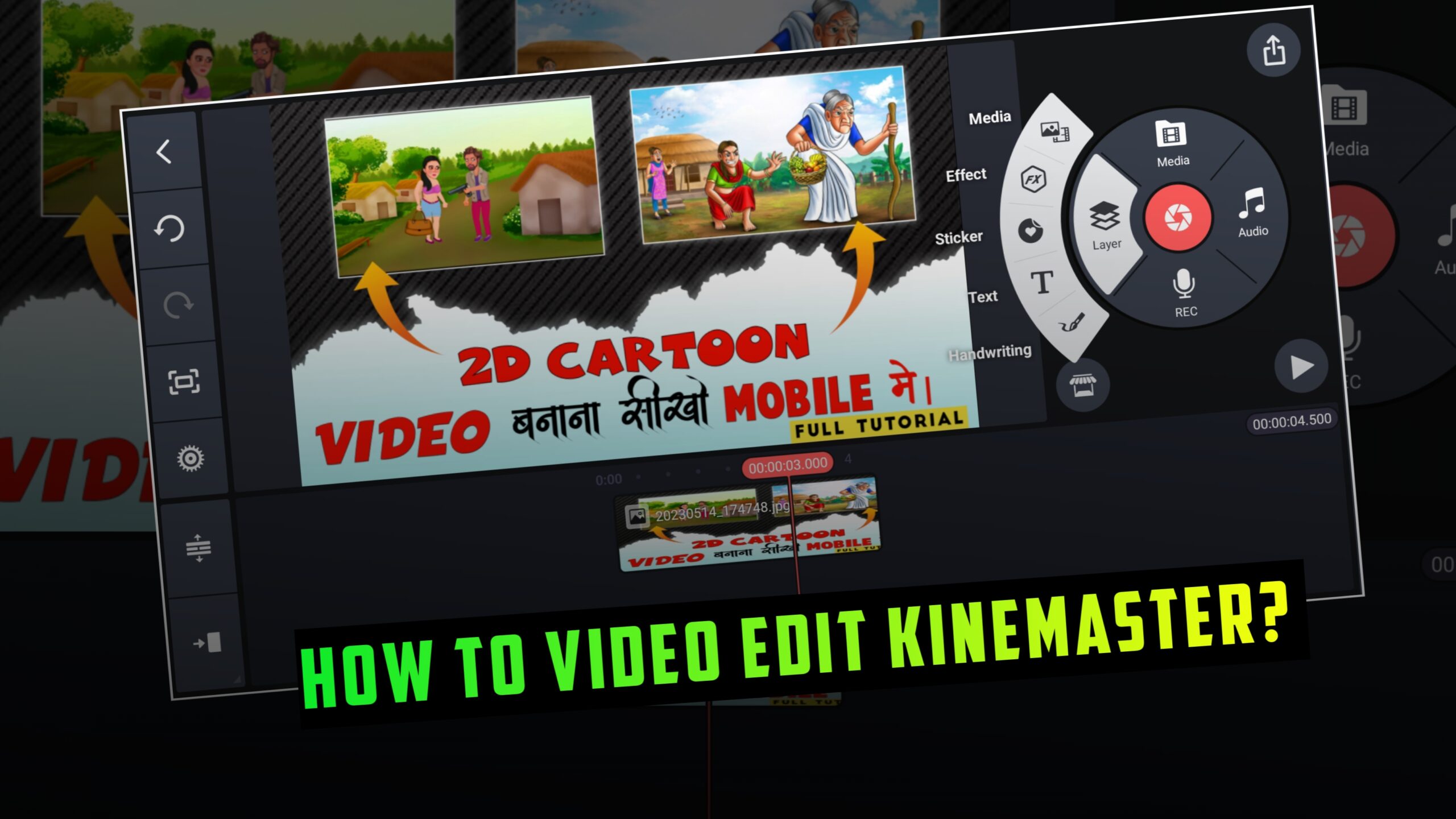 Kinemaster video editing steps