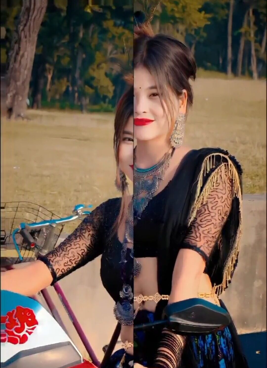 Bhojpuri Tiktok Trend Capcut Template